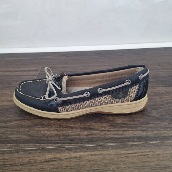 💙 Sperry Top Sider Boatshoes Size 8 Preppy Fishermancore Fall Coastal Outdoors - Picture 2 of 8
